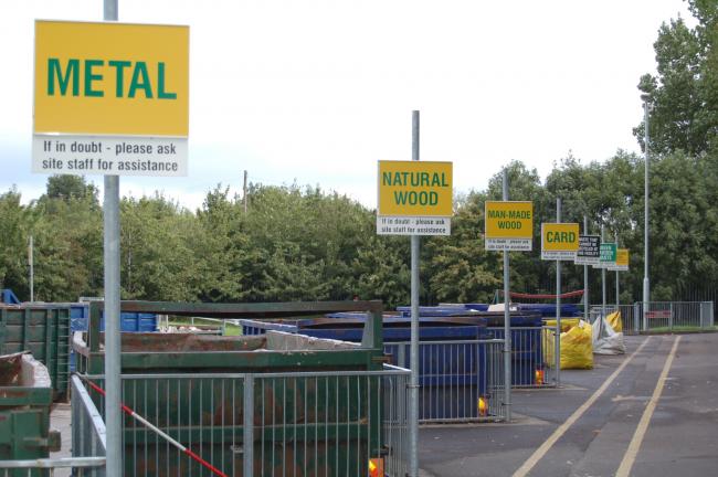 Arkwright Street Household Waste Recycling Centre