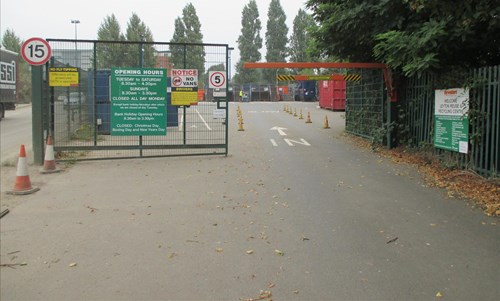 Gateway Road Household Waste Recycling Centre