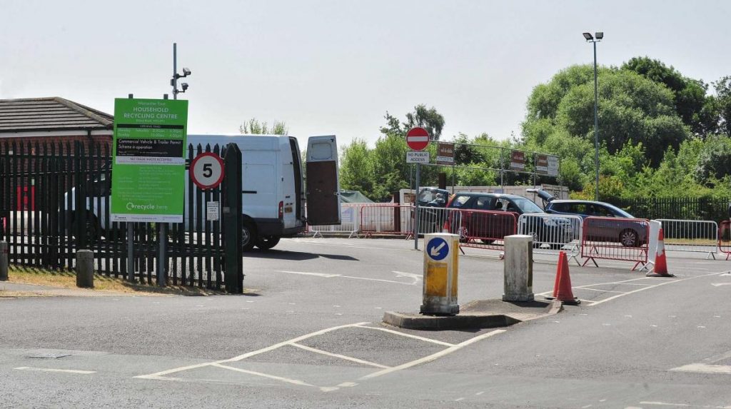 Hallow Road (Worcester West) Household Recycling Centre