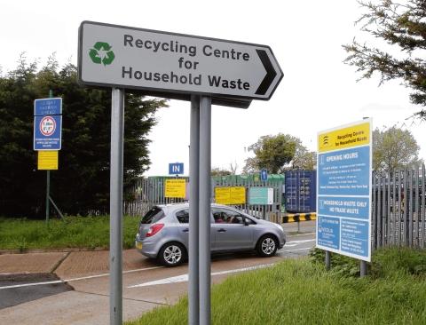 Kirby le Soken Household Waste Recycling Centre
