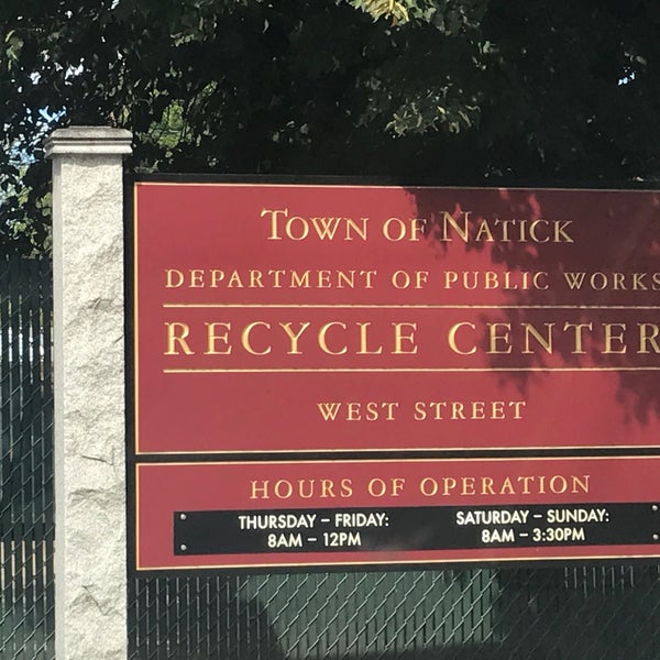 Natick Recycling Center