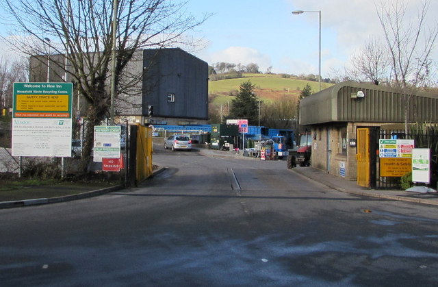 New Inn Household Waste Recycling Centre