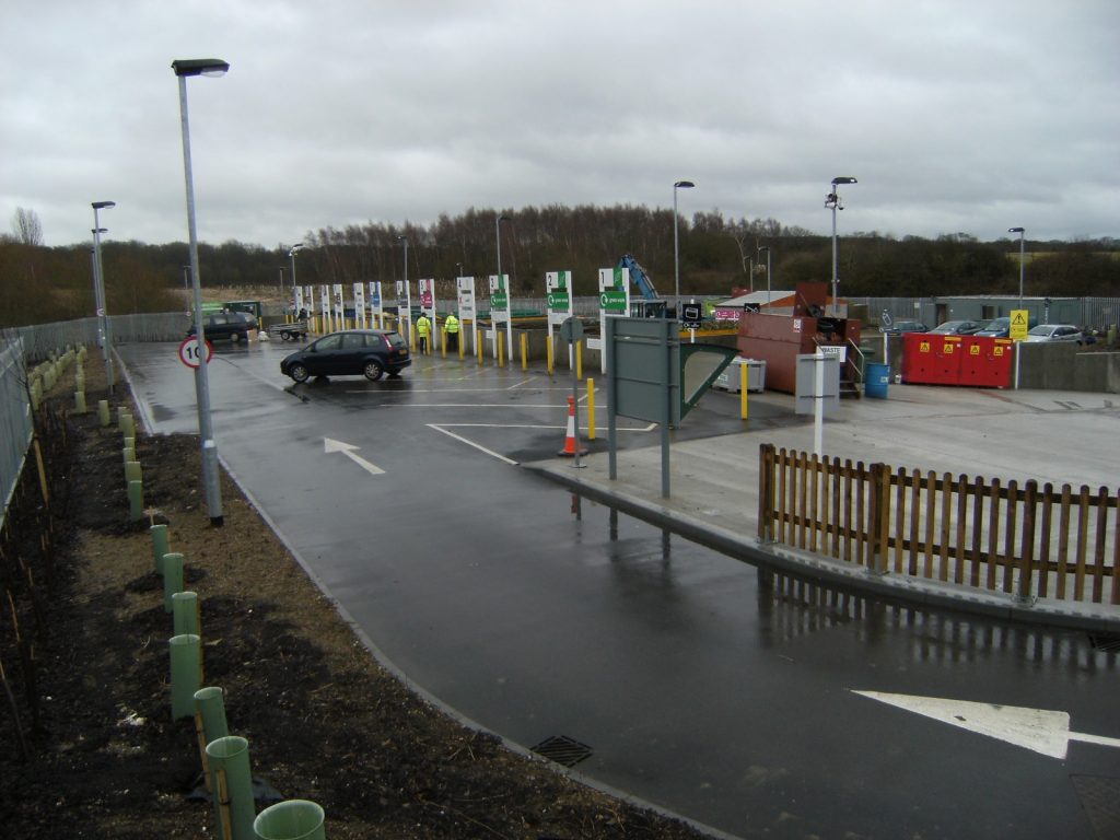 Oakley Wood Household Waste Recycling Centre