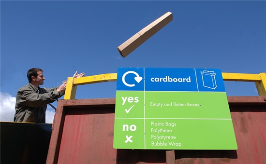 Ruthin Lon Parcwr Recycling Park