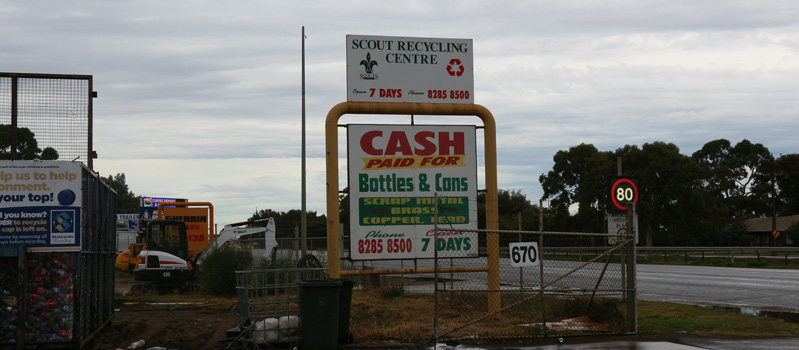 Scout Recycling Centre Green Fields