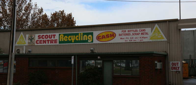 Scout Recycling Centre Port Adelaide