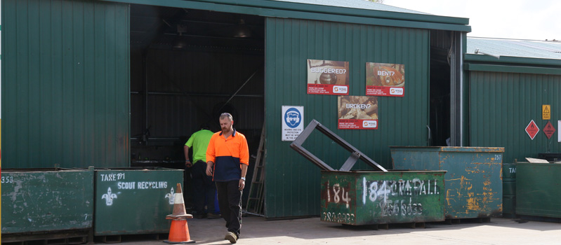 Scout Recycling Centre Salisbury Plain