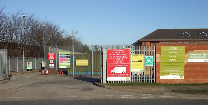 Stevenage Household Waste Recycling Centre