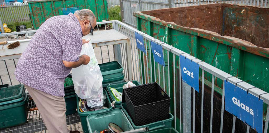 Tir John Household Waste Recycling Centre