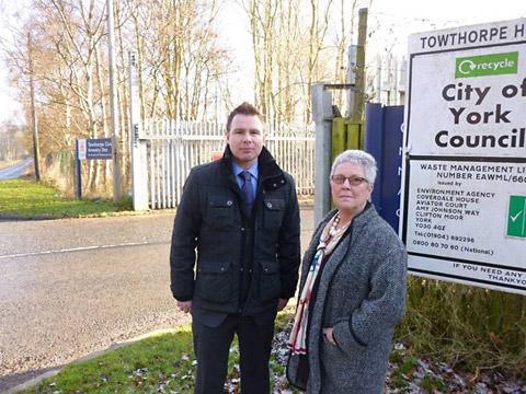Towthorpe Strensall Household Waste Recycling Centre